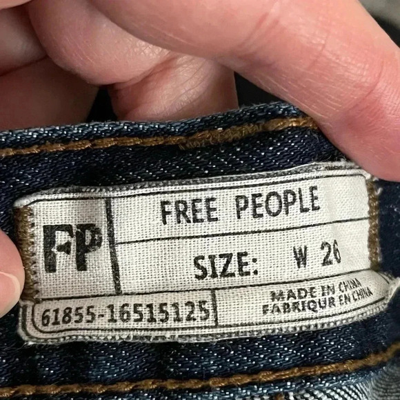 Free  People Mid Rise Skinny Jean - Picture 6 of 12
